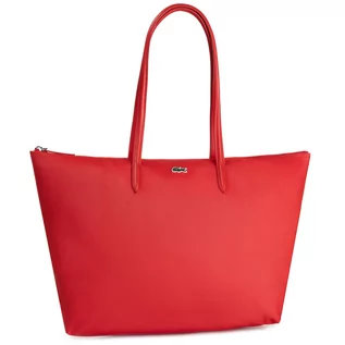 Torebki damskie - Lacoste Torebka L Shopping Bag NF1888PO High Risk Red 883 - grafika 1