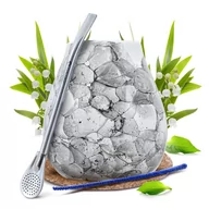 Yerba Mate - Zestaw STARTOWY Yerba Mate Matero Tykwa + Bombilla - miniaturka - grafika 1