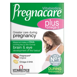 Vitabiotics Pregnacare Plus Omega-3 suplement diety 56 tabletek/kapsułek - Witaminy i minerały - miniaturka - grafika 1