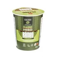 Zupy w płynie - King Soba Zupa błyskawiczna klasyczna miso ramen bezglutenowa 85 g Bio - miniaturka - grafika 1