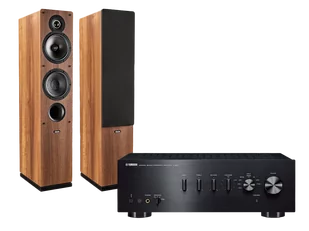 Yamaha A-S501 (czarny) + TESI 561 (orzech) - Zestawy stereo - miniaturka - grafika 1
