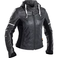 Odzież motocyklowa - Richa motocykl kurtka z ochraniaczami kurtka Moto Toulon 2 Damen Lederjacke, panie, Chopper/Cruiser, cały rok, Grau, 36-56 - miniaturka - grafika 1