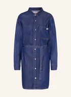 Sukienki - Calvin Klein Jeans Sukienka Koszulowa W Stylu Jeansowym blau - miniaturka - grafika 1