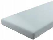 Prześcieradła dla dzieci - Prześcieradło Bawełniane Do Łóżeczka 120X60 - Niebieski - miniaturka - grafika 1