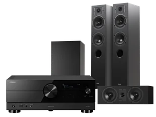 Kino domowe Yamaha RX-A2A (czarny) + Diva 5 (czarny)+ Diva 7 (czarny) + Basso 880 (czarny) - Kino domowe - miniaturka - grafika 1