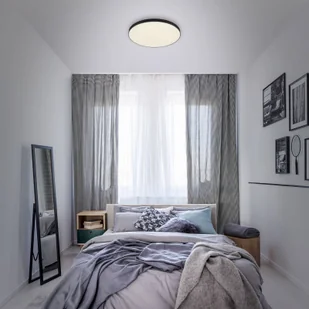 Lampa sufitowa LED Flame Star 840, Ø38,7 cm czarna - Lampy sufitowe - miniaturka - grafika 2