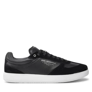 Sneakersy KARL LAGERFELD KL51814 Czarny - Sneakersy męskie - miniaturka - grafika 1