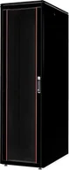 Szafy rack - Szafa Roline ROLINE Netzwerkschrank Pro 48,26cm 19Zoll 47 HE 600x1000 BxT Glastor schwarz - miniaturka - grafika 1