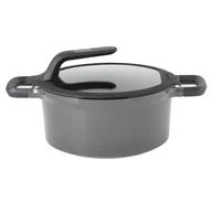 Garnki - Berghoff Garnek 24 CM 4,7 L Gem Grey Z Pokrywą - miniaturka - grafika 1