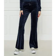 Dresy damskie - Juicy Couture Spodnie dresowe LISA flare fit low rise - miniaturka - grafika 1