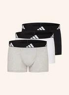 Majtki damskie - Adidas Bokserki Active Flex Cotton, 3 Szt. schwarz - adidas - miniaturka - grafika 1