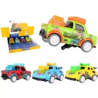 Samochody i pojazdy dla dzieci - Samochodzik retro z klekoczącym silnikiem mix Pro Kids - miniaturka - grafika 1