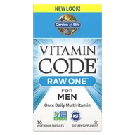 Witaminy i minerały - Garden of Life Vitamin Code RAW One for Men Suplement diety 30 kaps. - miniaturka - grafika 1