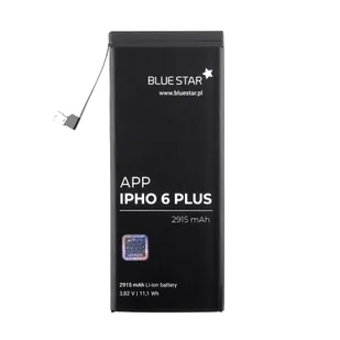 Wymienna bateria Bluestar kompatybilna z iPhone 6 Plus 2915 mAh wymienna bateria telefonu komórkowego Accu APN 616-0765 - Baterie do telefonów - miniaturka - grafika 1