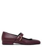 Półbuty damskie - Furla Półbuty Chic Ballerina YJ70HIC X30000 AL 26700 Bordowy - miniaturka - grafika 1