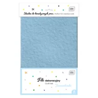 Prace ręczne dla dzieci - Interdruk INT Filc dekoracyjny jasnoniebieski - miniaturka - grafika 1