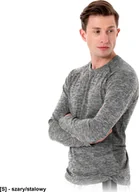 Odzież robocza - R.E.I.S. TROMS-LS - Koszulka termoaktywna z długim rękawem TROMS - szary/stalowy 2XL - miniaturka - grafika 1