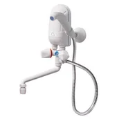 Podgrzewacze wody - Ogrzewacz z baterią białą 4,5 kW +, zestaw: higieniczny DAFI - miniaturka - grafika 1