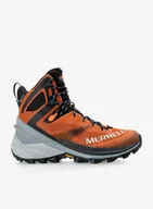 Buty trekkingowe damskie - Buty turystyczne damskie Merrell Rogue Hiker Mid GTX - orange - miniaturka - grafika 1