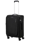 Walizki - Walizka średnia American Tourister Cloudrider Exp - jet black - miniaturka - grafika 1