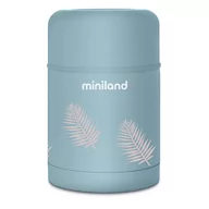 Termosy - Miniland, Termos do posiłków Terra, morski, palmy, 600 ml - miniaturka - grafika 1