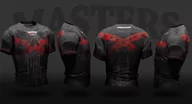 Kimona, stroje i obuwie - Iron Pro, Koszulka treningowa, MFC Dark Side "RENEGATE", rozmiar XL - miniaturka - grafika 1