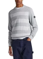 Swetry męskie - Pepe Jeans Sweter męski Sheldon, Szary (szary), S - miniaturka - grafika 1