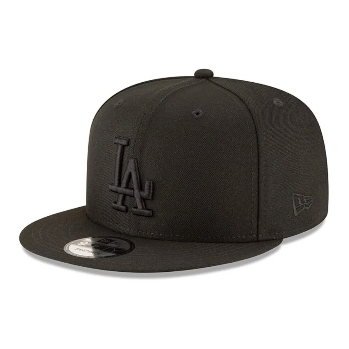 Czapka New Era 59FIFTY MLB Los Angeles Dodgers LA czarny fullcap z prostym daszkiem r. 6 1/2 - 52 cm