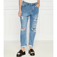 Spodnie damskie - One Teaspoon Jeansy MIDTOWN MESSED UP | Boyfriend fit - miniaturka - grafika 1