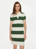 Sukienki - Lacoste Sukienka codzienna EF6919 Kolorowy Slim Fit - miniaturka - grafika 1