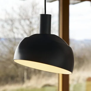 Louis Poulsen Lampa wisząca FJ Elements, możliwość ściemniania, czarny, salon / jadalnia, aluminium, nowoczesny - Lampy sufitowe - miniaturka - grafika 1