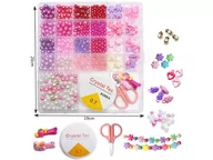 Prace ręczne dla dzieci - HH POLAND SA, Koraliki do tworzenia biżuterii - miniaturka - grafika 1