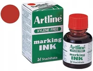 Zakreślacze - TUSZ DO NAPEŁNIANIA MARKERÓW PERMANENTNYCH, CZERWONY - miniaturka - grafika 1