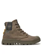 Buty trekkingowe męskie - Palladium Trapery Pampa Surplus 74389-213-M Brązowy - miniaturka - grafika 1