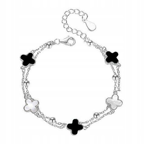 damska BRANSOLETKA elegancka OZDOBA na rękę BIŻUTERIA subtelna delikatna