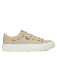 Trampki damskie - Tenisówki Juicy Couture VSJU001 Beżowy - miniaturka - grafika 1