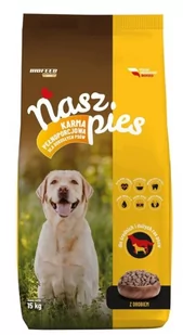 BIOFEED NASZ PIES Z DROBIEM 15KG - Sucha karma dla psów - miniaturka - grafika 1