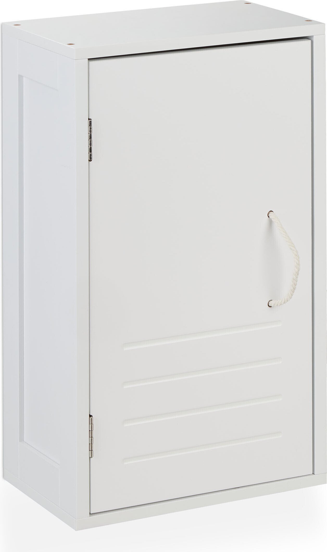 relaxdays Biała szafka łazienkowa