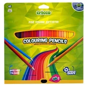 Podręczniki dla szkół podstawowych - Kredki trójkątne z temperówką - miniaturka - grafika 1