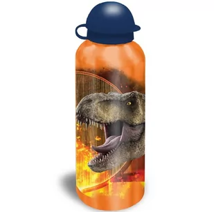 bidon aluminiowy z ustnikiem PARK JURAJSKI dinozaury 500ml - Bidony dla dzieci - miniaturka - grafika 1