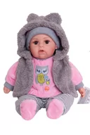 Lalki dla dziewczynek - MARIOTOYS LALKA BOBAS 45 CM MÓWI I ŚPIEWA PO POLSKU - 68 - miniaturka - grafika 1