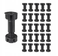 Meble modułowe i akcesoria - NÓŻKI REGULOWANE KUCHENNE MEBLOWE H-150 STOPKI DO SZAFKI SZAFEK MEBLI-25szt - miniaturka - grafika 1