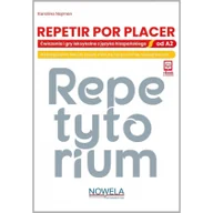 Książki do nauki języka hiszpańskiego - Repetir por placer Ćw i gry leksykalne od A2 Nowa - miniaturka - grafika 1