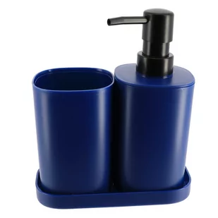 Komplet łazienkowy Asher Blue - Akcesoria łazienkowe - miniaturka - grafika 1