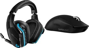 Logitech G935 Niebieskie 981-000744 + G PRO X SuperLight 2 910-006630 - Zestawy myszka + klawiatura - miniaturka - grafika 1