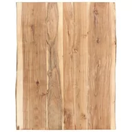 Blaty meblowe i parapety okienne - vidaXL Blat kuchenny, lite drewno akacjowe, 80 x 60 x 3,8 cm vidaXL - miniaturka - grafika 1