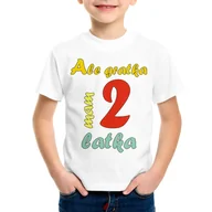 Koszulki dla chłopców - Ale gratka mam 2 latka - koszulka dziecięca - miniaturka - grafika 1