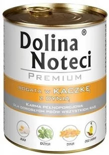 Dolina Noteci Premium Kaczka z dynią 800g - Mokra karma dla psów - miniaturka - grafika 1