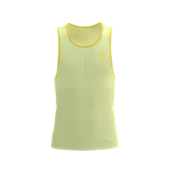 Koszulki sportowe męskie - COMPRESSPORT Koszulka biegowa PRO RACING SINGLET elf yellow - miniaturka - grafika 1