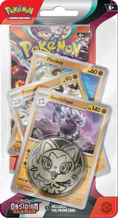 Pokémon TCG: Scarlet & Violet - Obsidian Flames - Premium Checklane Annihilape - Gry planszowe - miniaturka - grafika 1